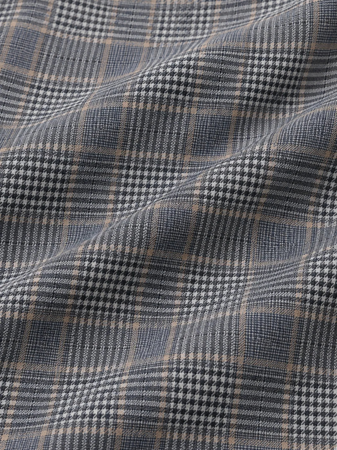 Ashford Plaid Golf Quarter-Zip-Pullover